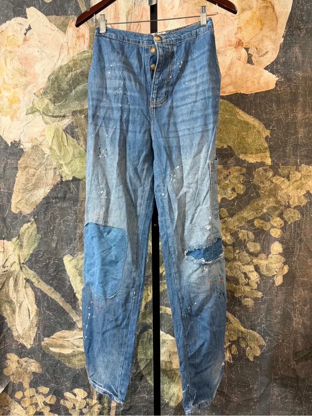 Free People Dustbowl Wide leg Jeans Size 26